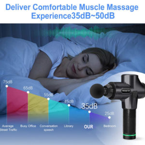 Super Quiet Brushless Motor Deep Tissue Percussion Muscle Massager