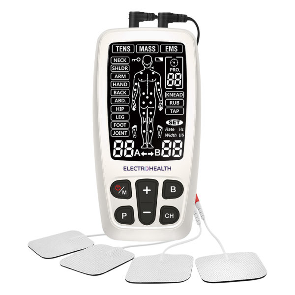 Premium 3 in 1 Electrohealth TENS EMS Massage Machine Combo - Electrohealth